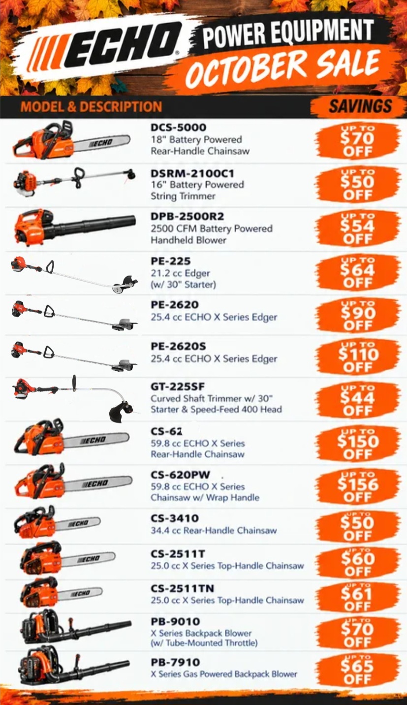 October Echo Sale